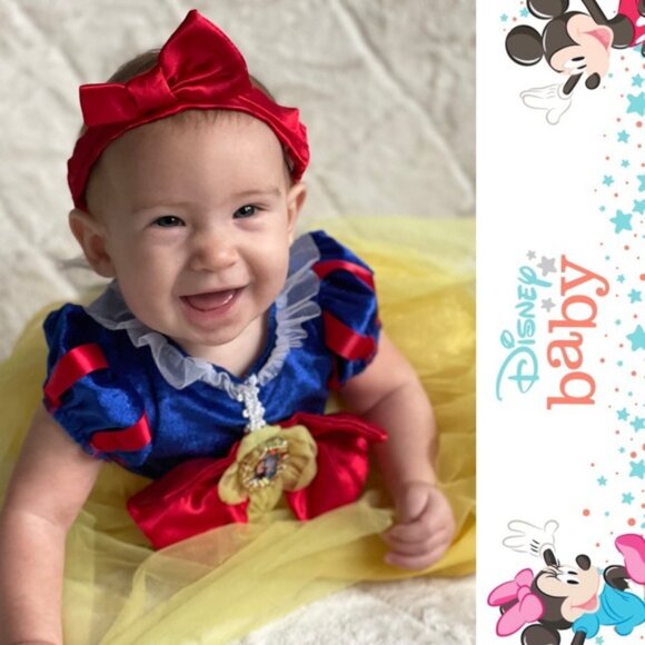 Disney Baby | Princess Snow White Halloween Costume | Size Infant 6-12 Months - Picture 1 of 10